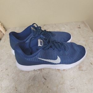 Nike Flex Trainer running shoes Sneakers Navy 6.5
